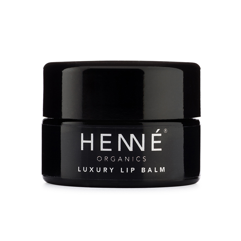 White background product photo of Luxury Lip Balm jar.